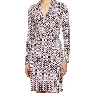 Diane Von Furstenberg New Jeanne Two- Wrap Dress